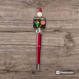 BEADED PEN - Don’t Be A 🐓🍭